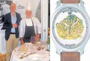 Un orologio dedicato agli spaghetti alla Nerano