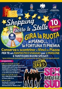 A Piano è l’ora dello “Shopping sotto le stelle”