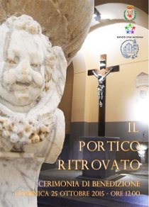 Domenica la benedizione del portico dell’Episcopio