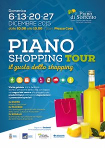 Conto alla rovescia per il “Piano shopping tour”