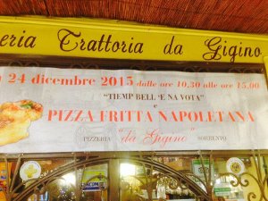 Domani mattina pizze fritte gratis alla trattoria Da Gigino