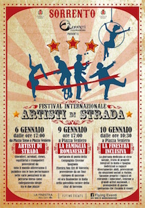 Nel weekend di Sorrento il Festival degli Artisti di Strada