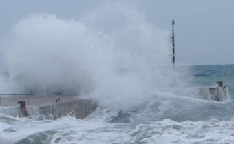 Vento forte, mare agitato e gelate, scatta l’allerta meteo