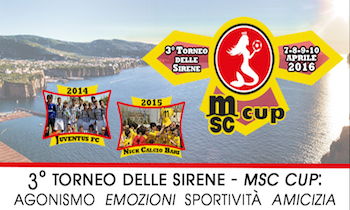 La Msc main sponsor del Torneo delle Sirene