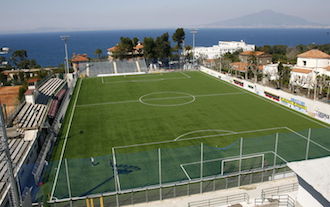 Lavori finiti, domani prima partita al campo Italia di Sorrento