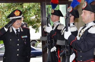 Cambio della guardia al comando dei carabinieri del Sud Italia