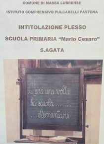 Dedicata a Mario Cesaro la scuola primaria di Sant’Agata sui due Golfi