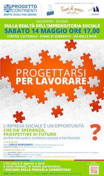 A Piano di Sorrento un incontro sul lavoro nel sociale