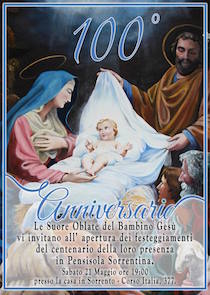 Festa per i 100 anni delle Suore Oblate in penisola sorrentina