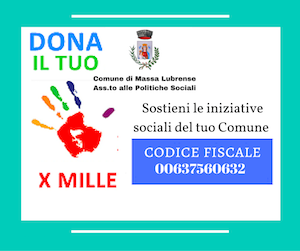 Politiche sociali: Lanciata la campagna per il 5 per mille al Comune