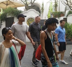 Puntata a Capri per Will Smith e famiglia