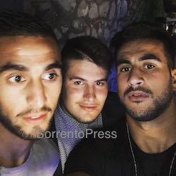 Anche Ghoulam alla prima serata del Calaclub di Marina di Puolo