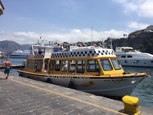 A Sorrento il taxi del mare targato Aponte-Di Leva