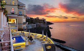 I migliori hotel della Campania, 2 sono di Sorrento e 1 di Praiano