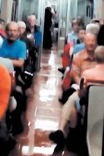 Pioggia nei treni, ancora disagi per gli utenti della Circum