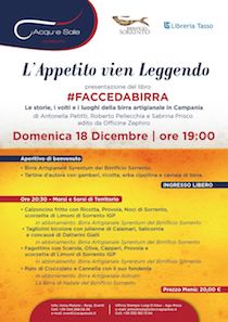 A Sorrento la presentazione del libro #faccedabirra