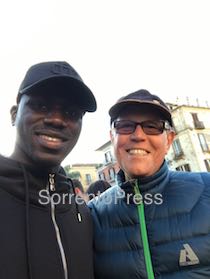 Pasqua a Sorrento per il difensore del Napoli Koulibaly