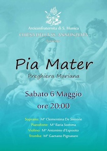 Nella chiesa dell’Annunziata il concerto “Pia Mater”