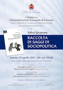 A Sorrento si presenta il libro di Salvo Iavarone