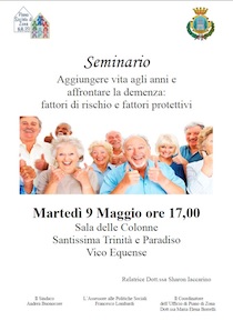 A Vico Equense un seminario sulla demenza