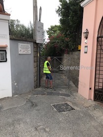 Attivato il servizio di vigilanza ai Bagni della Regina Giovanna di Sorrento