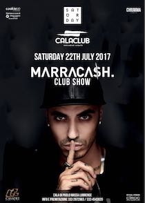 Marracash al Calaclub, per il rapper unica data in Campania