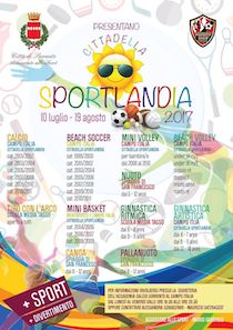 Aperte le iscrizioni a Sportlandia 2017