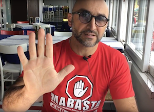 Antonino Esposito, testimonial della campagna antibullismo #Mabasta