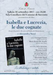 A Sorrento si presenta l’ultimo libro di Alessandra Necci