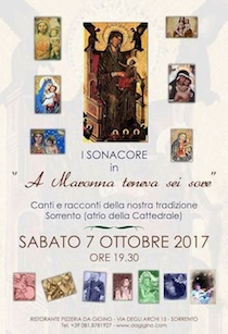 A Sorrento si celebra la devozione alle 7 Madonne sorelle