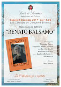 Un libro dedicato alla memoria di Renato Balsamo