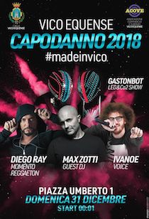 A Vico Equense Capodanno con musica dance dal vivo