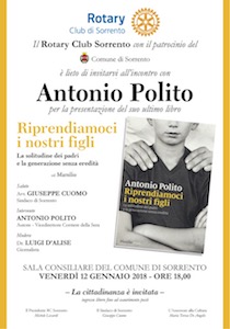 A Sorrento presentazione del libro di Polito sul rapporto padri-figli