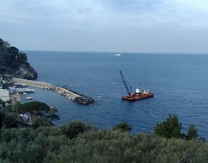 Al via i lavori alla passeggiata di Marina della Lobra