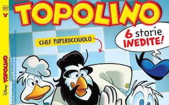 Chef Cannavacciuolo protagonista di una storia a fumetti su Topolino