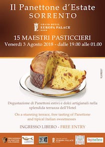 A Sorrento appuntamento con Il Panettone d’Estate