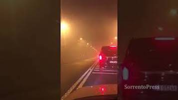 Smog nella galleria Seiano-Pozzano, aerazione in tilt – video –