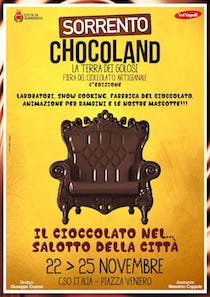 A Sorrento nuovo appuntamento con Chocoland fiera del cioccolato