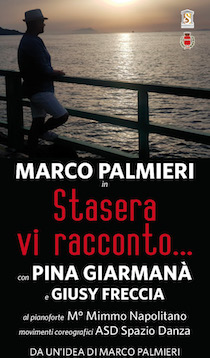 A Villa Fiorentino Marco Palmieri con “Stasera vi racconto”