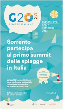 Sorrento al G20 delle località balneari italiane