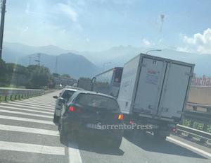 Chiusura viadotto della “Sorrentina”, 3 ore per raggiungere la costiera