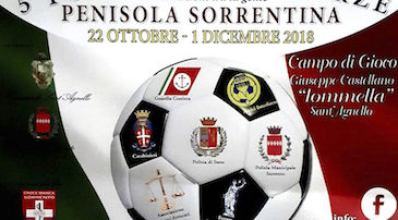 Al via il Torneo Interforze della penisola sorrentina