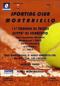 Verso la finale il torneo di tennis “Città di Sorrento”