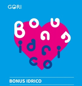 Bonus idrico Gori, prorogati i termini