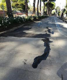 Riaperto al transito viale dei Pini a Sant’Agnello, sospeso il mercato