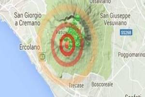 Paura per una scossa di terremoto nel Vesuviano