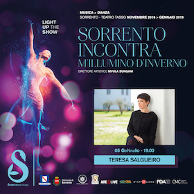 A Sorrento concerto della regina del fado Teresa Salgueiro