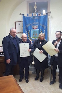 Centenario della morte di Califano, premio a Rosario Fiorentino