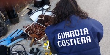 Blitz della Capitaneria in costiera sorrentina, fermati datterari