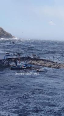 Vento e mare agitato, da stasera allerta di 24 ore in Campania